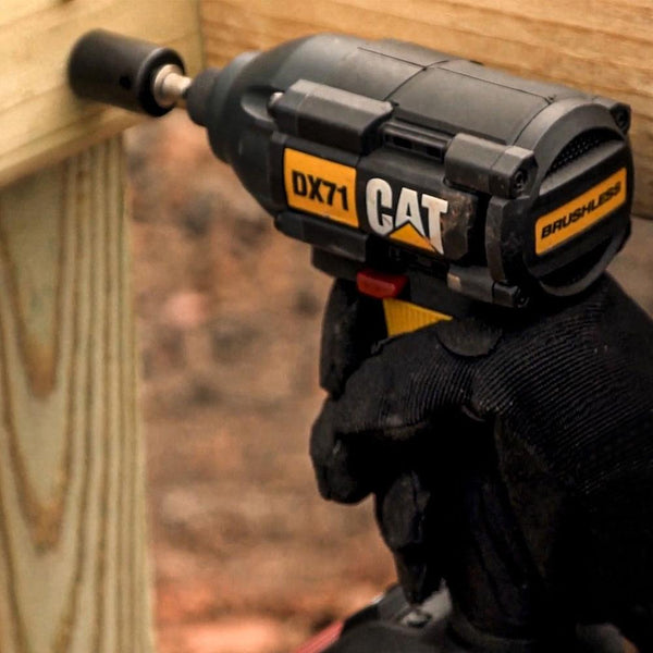 CAT DX71B 18Volt 215Nm Kömürsüz Profesyonel Şarjlı Darbeli Tornavida (Akü Dahil Değildir) - Onivias