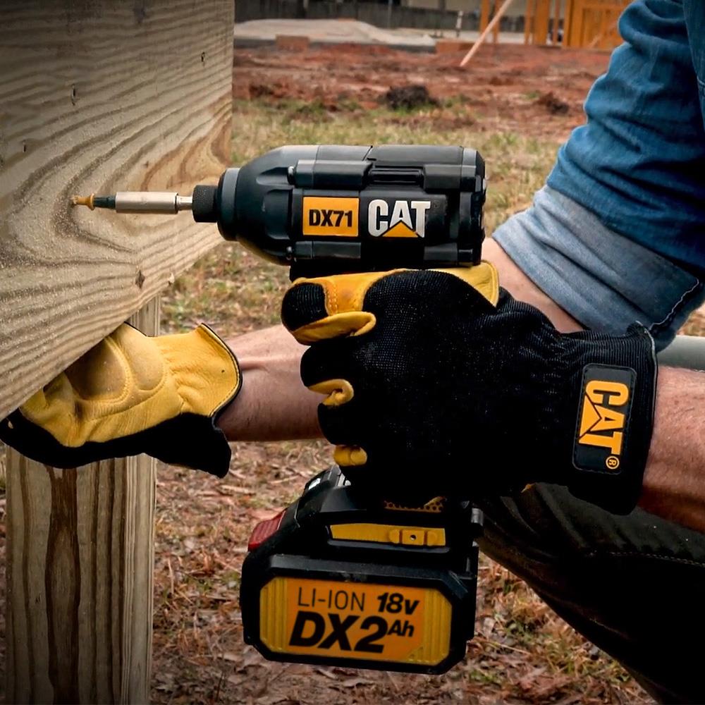 CAT DX71BC 18Volt 2.0Ah Li - ion Tek Akülü 215Nm Kömürsüz Profesyonel Şarjlı Darbeli Tornavida - Onivias