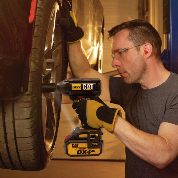 CAT DX72B 18Volt 350Nm Kömürsüz Profesyonel Şarjlı Somun Sıkma (Akü Dahil Değildir) - Onivias