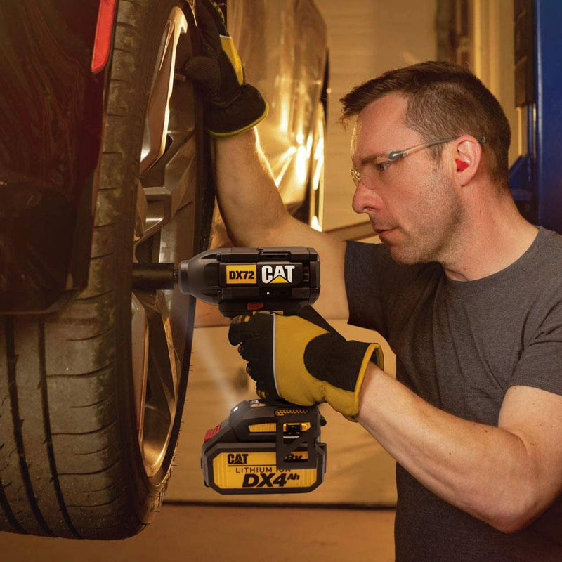 CAT DX72B 18Volt 350Nm Fırçasız Professional Simsiz Zərbə Açarı (Batareya Daxil deyil) 
