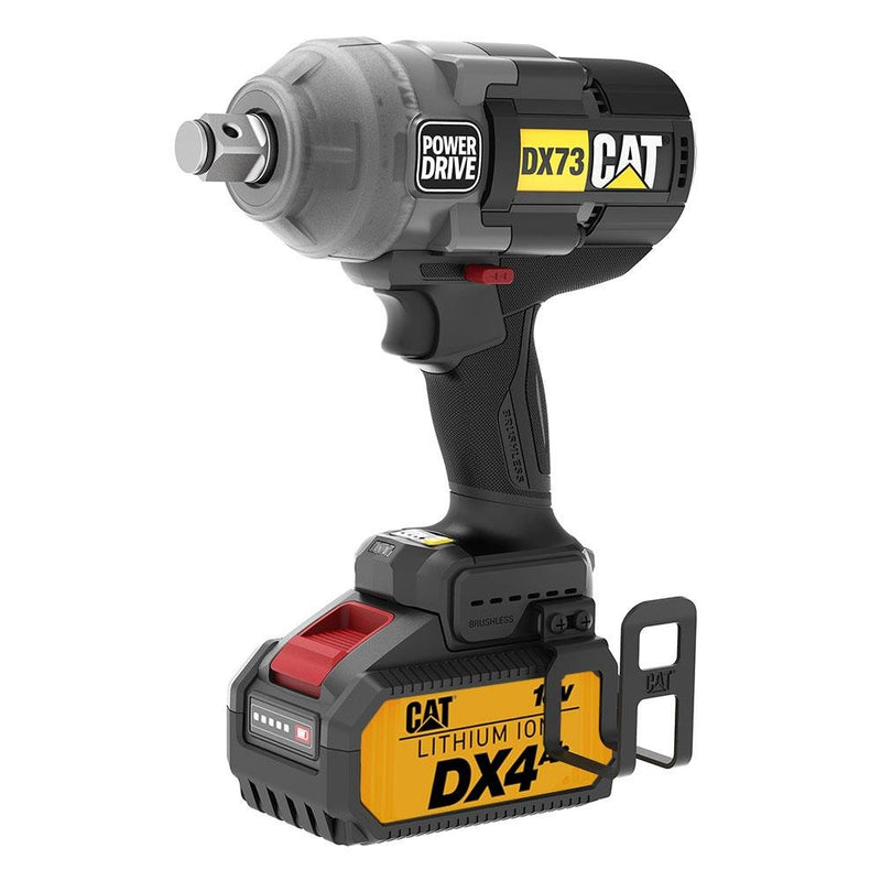 CAT DX73 18Volt 4.0 Ah. İkili Batareya 1700/2100Nm Fırçasız Professional Simsiz Zərbə Açarı