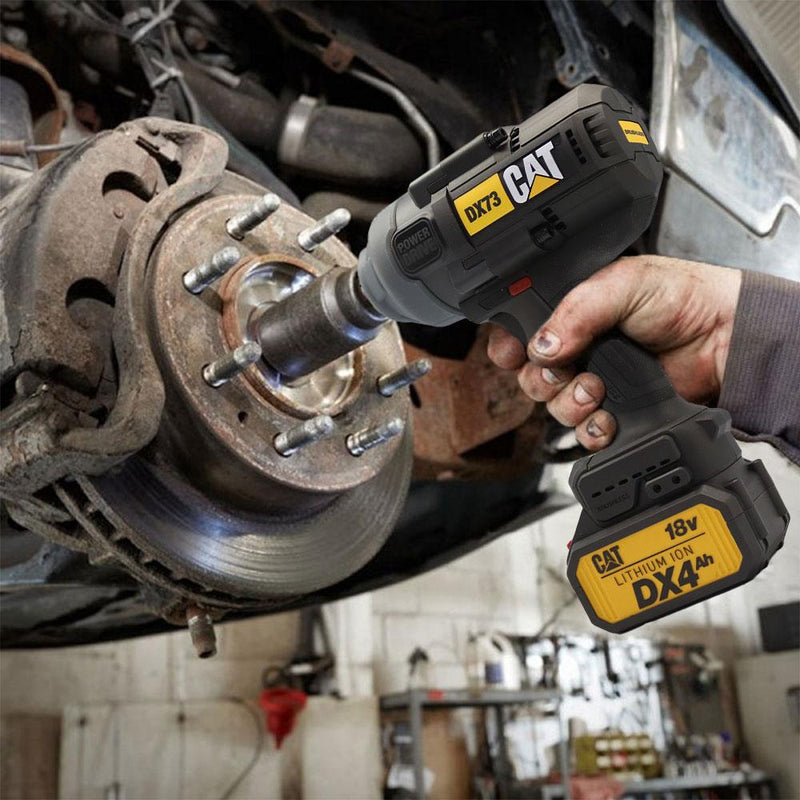 CAT DX73 18Volt 4.0 Ah. İkili Batareya 1700/2100Nm Fırçasız Professional Simsiz Zərbə Açarı