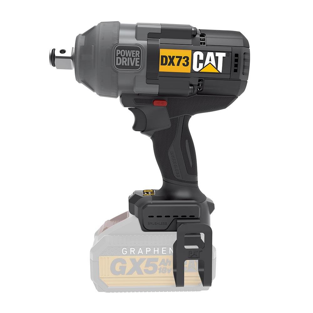 CAT DX73B 18Volt 1700/2100Nm Kömürsüz Profesyonel Şarjlı Somun Sıkma (Akü Dahil Değildir) - Onivias