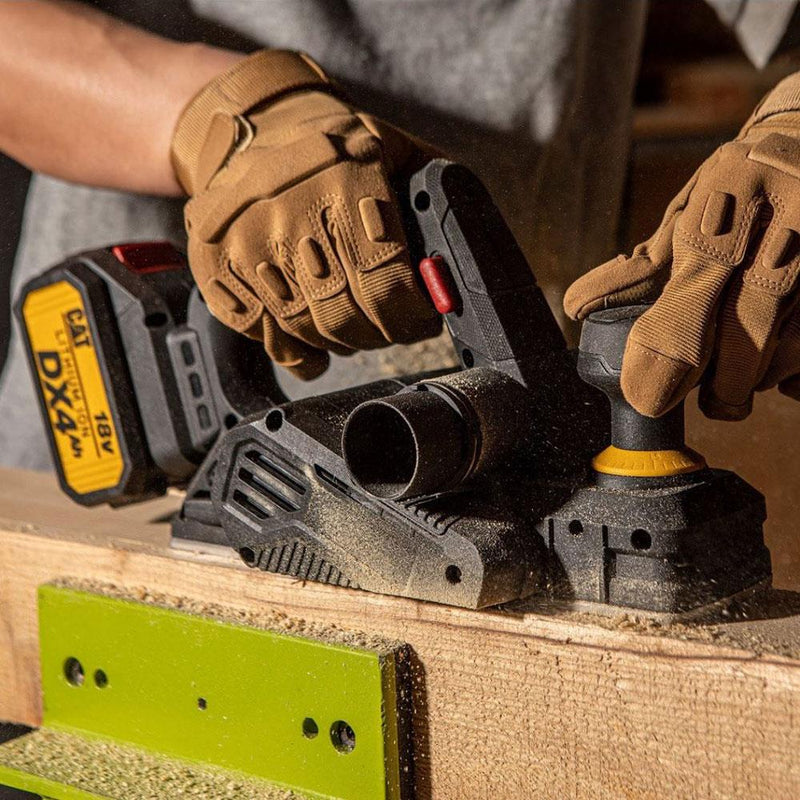 CAT DX81B 18Volt 82mm İkiqat Bıçaqlı Fırçasız Professional Planer (Batareya Daxil deyil) 