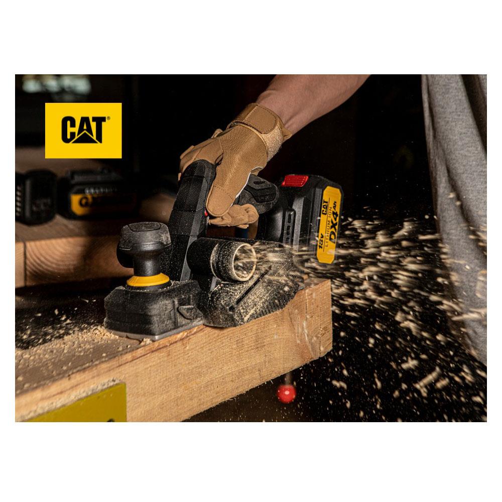 CAT DX81B 18Volt 82mm Çift Bıçaklı Kömürsüz Profesyonel Planya (Akü Dahil Değildir) - Onivias