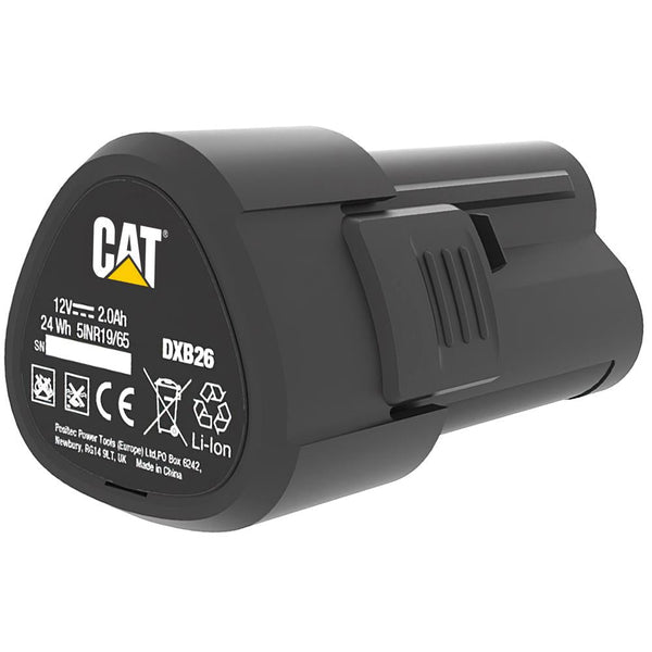 CAT DXB26 12Volt 2.0Ah. Li - ion Yedek Akü - Onivias