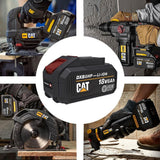 CAT DXB8HP 18Volt 8.0Ah. Li-ion ICE CONTROL ONE FOR ALL Profesyonel Yedek Akü - görsel 4
