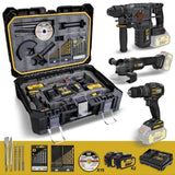 CAT DXK302 DX1010 + DX2150 + DX3131 3 Parça Kombo Set + 39 Parça Aksesuar Seti - Onivias