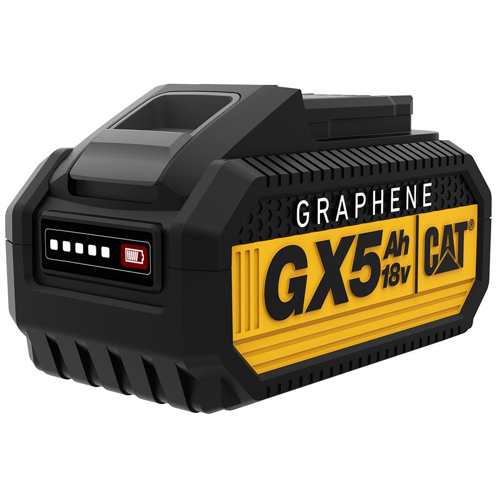 CAT GXB5 18Volt/5.0Ah GRAPHENE Li - Polimer ONE FOR ALL Profesyonel Yedek Akü - Onivias