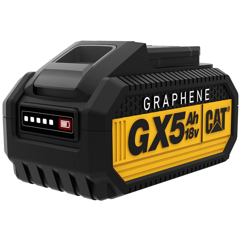 CAT GXB5 18Volt/5.0Ah QRAFEN Li-Polimer BİR ÜÇÜN Professional Batareya