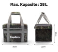 Coolist CL26C 26 Litre Katlanabilir Termos Bez Çanta / Buzluk - Onivias