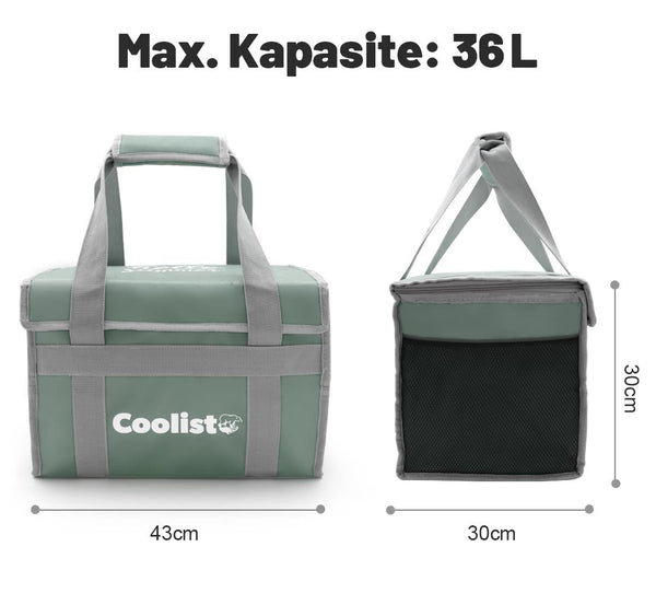 Coolist CL36LG 36 Litre Katlanabilir Termos Bez Çanta / Buzluk - Onivias