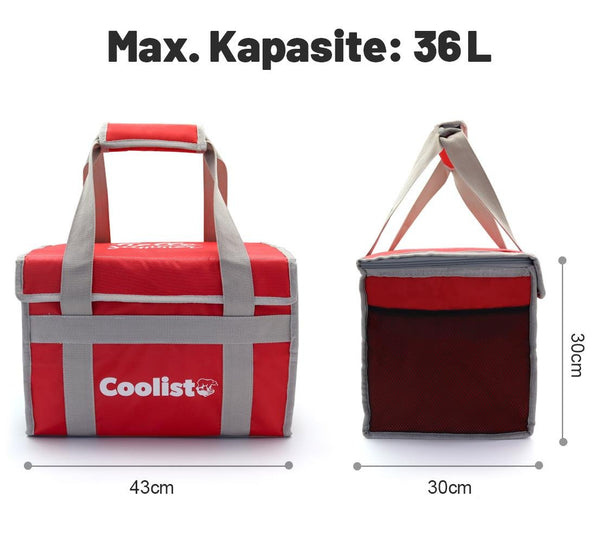 Coolist CL36R 36 Litre Katlanabilir Termos Bez Çanta / Buzluk - Onivias