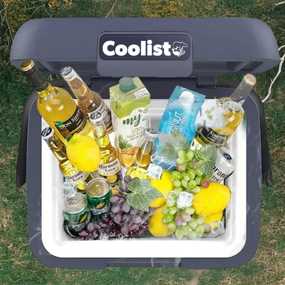 Coolist CLK12 12/24Volt/ 220Volt 12 Litre Taşınabilir Kompresörlü Oto Buzdolabı - Onivias