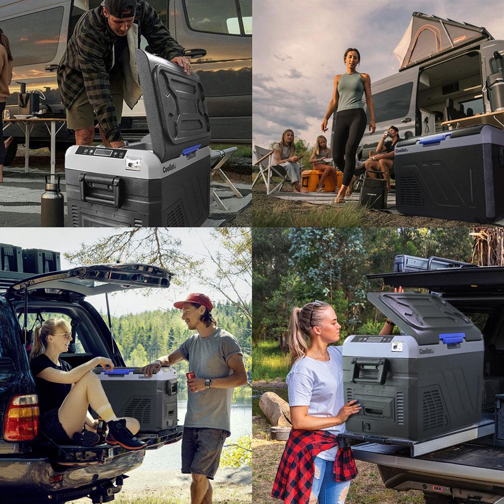 Coolist CLK40 12/24Volt/220Volt 40 Litre Kompresörlü Oto Buzdolabı/Dondurucu - Onivias