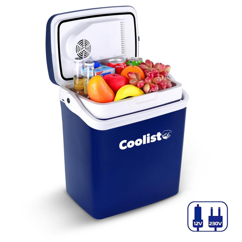 Coolist CLT18 12Volt/220Volt AC/DC 18 Litr İsti/Soyuq Avtomobil Soyuducu 