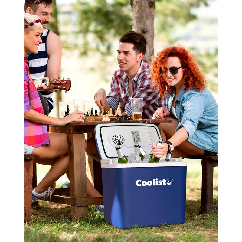 Coolist CLT18 12Volt/220Volt AC/DC 18 Litr İsti/Soyuq Avtomobil Soyuducu 