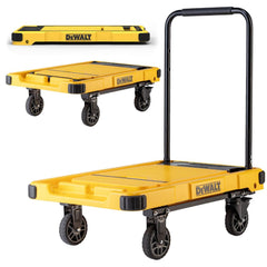 DEWALT DWT710 200Kg Profesyonel Katlanabilir Dört Tekerlekli Yük ve Paket Taşıma Arabası - Onivias