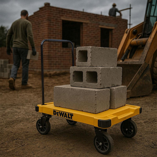 DEWALT DWT710 200Kg Profesyonel Katlanabilir Dört Tekerlekli Yük ve Paket Taşıma Arabası - Onivias