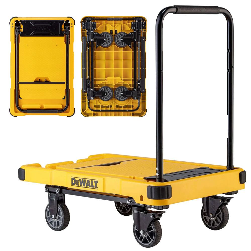 DEWALT DWT710 200Kg Profesyonel Katlanabilir Dört Tekerlekli Yük ve Paket Taşıma Arabası - Onivias