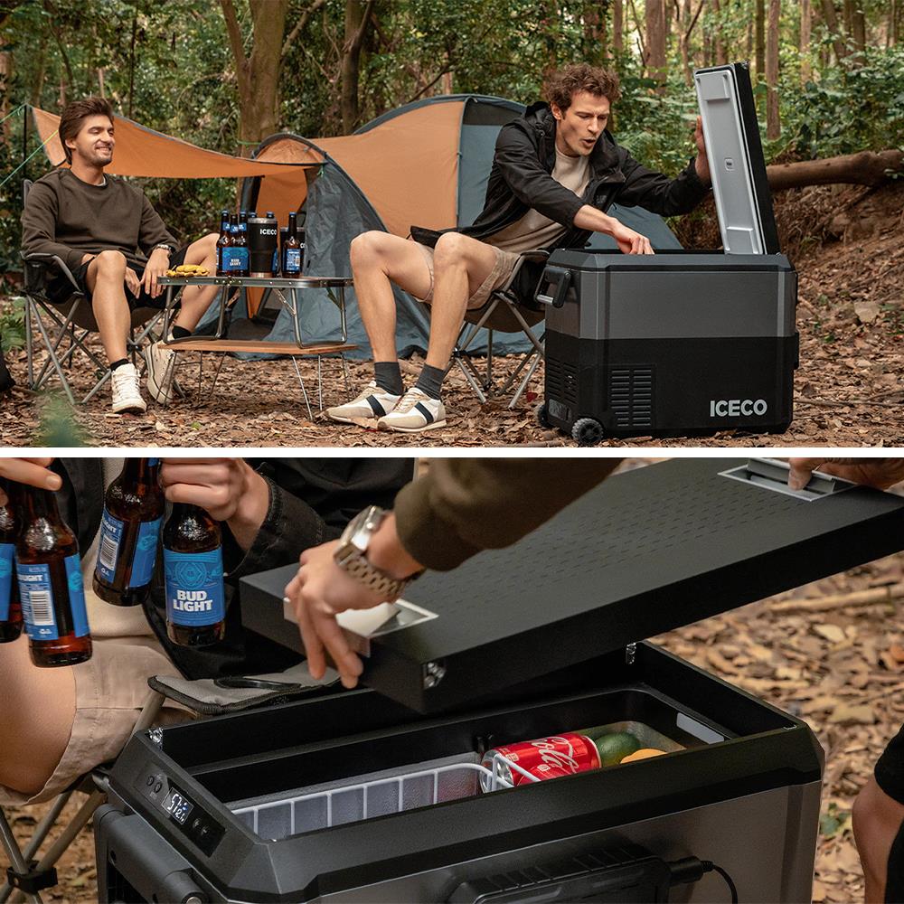 ICECO JP50PRO 12/24Volt 47 Litre Tekerlekli Outdoor Kompresörlü Oto Buzdolabı/Dondurucu - Onivias