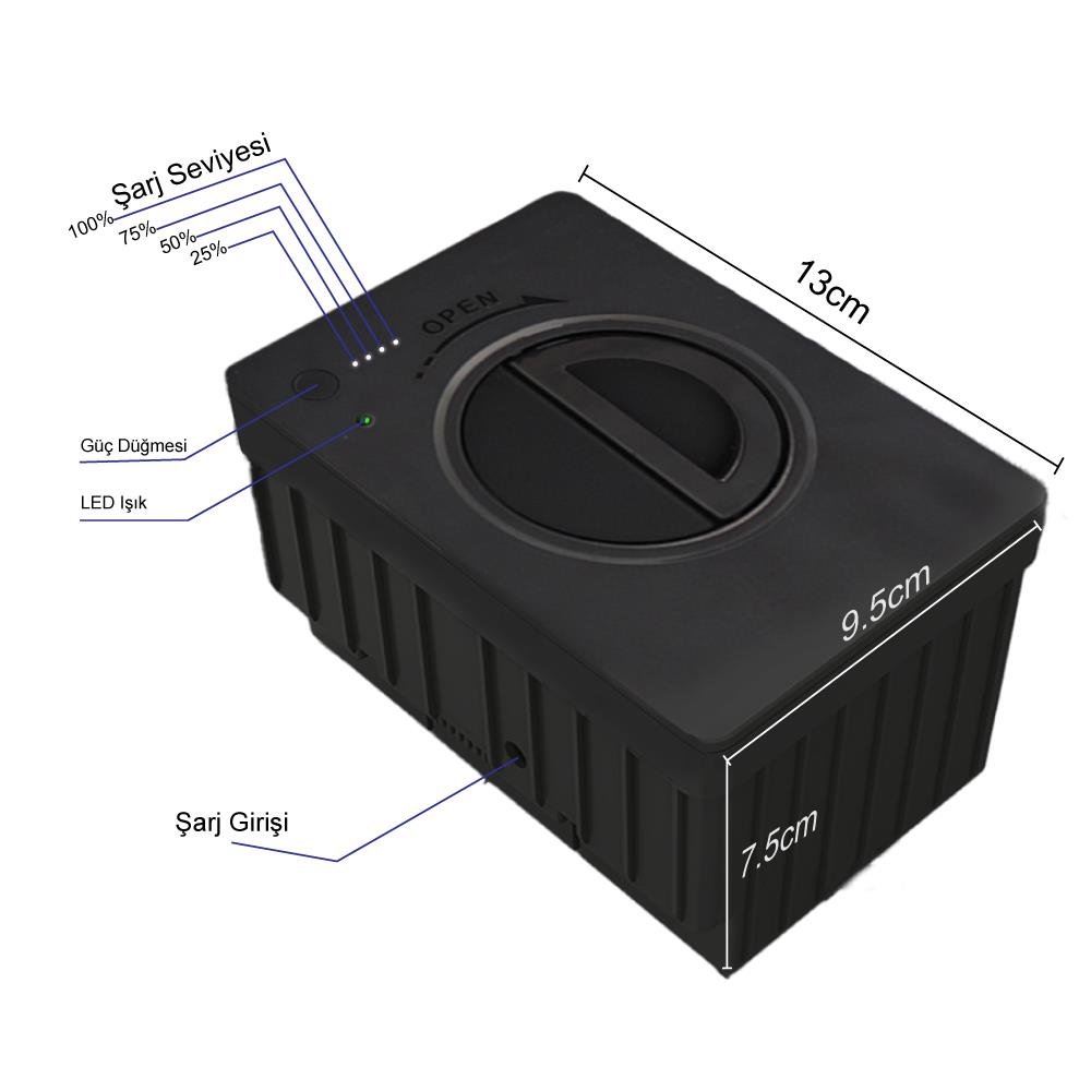 ICECO MCD95K 10.8Volt 17.4Ah. Li - ion Yedek Buzdolabı Aküsü - Onivias