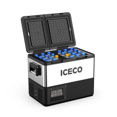 ICECO TCD45 12/24Volt 45 Litre Çift Bölmeli Outdoor Kompresörlü Oto Buzdolabı/Dondurucu - Onivias