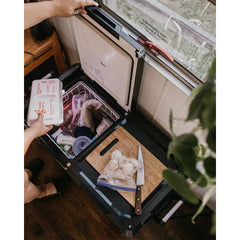 ICECO VL90PROD 12/24Volt 220Volt 90 Litre Çift Bölmeli Outdoor Kompresörlü Oto Buzdolabı/Dondurucu - Onivias