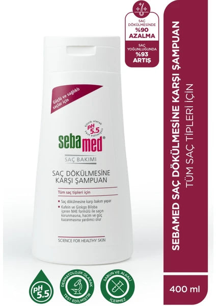 Sebamed 400 ml Saç Dökülmesine Karşı Şampuan