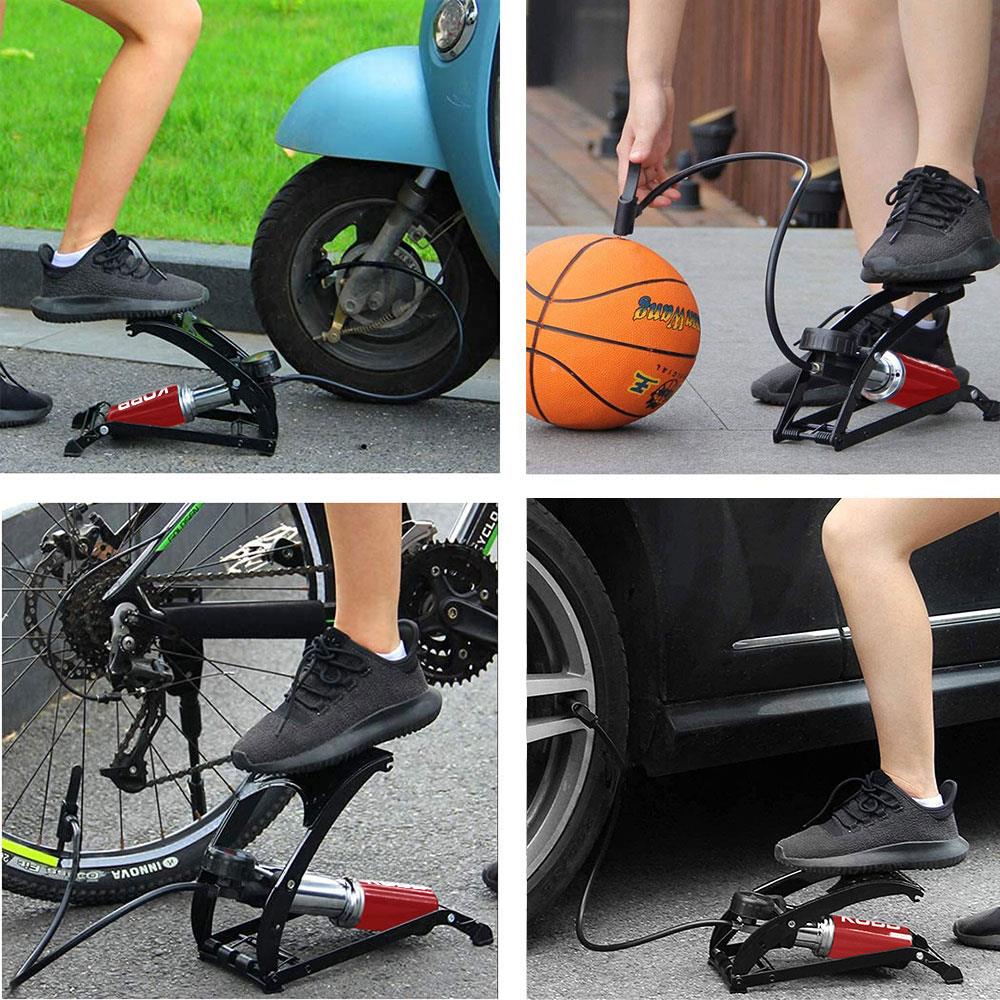 KOBB KB0901 87PSI Analog Basınç Göstergeli Ayak Pompası - Onivias