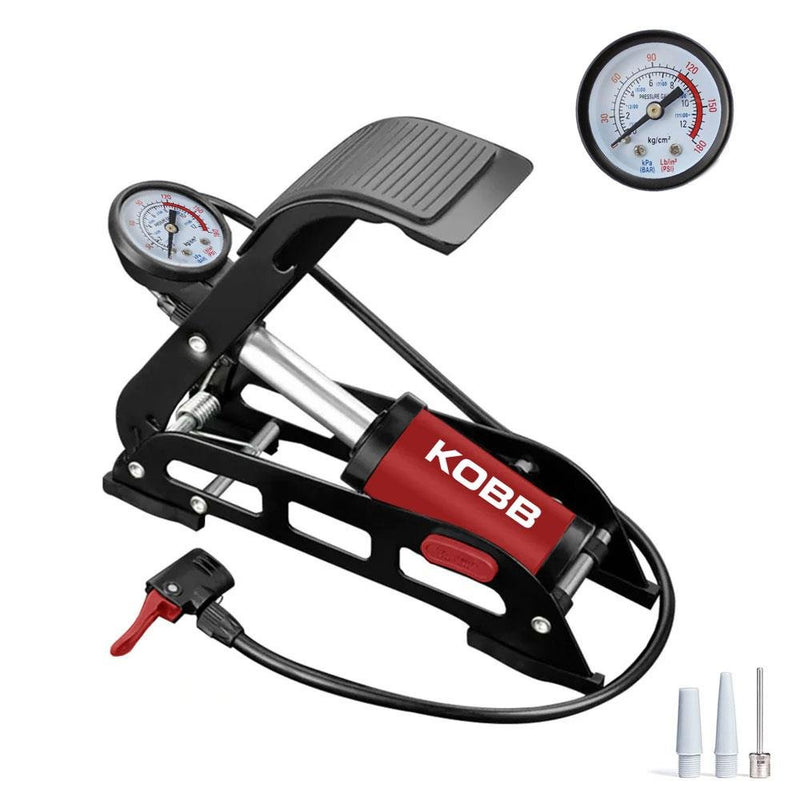 KOBB KB0901 87PSI Analoq Təzyiq Ölçer Ayaq Pompası