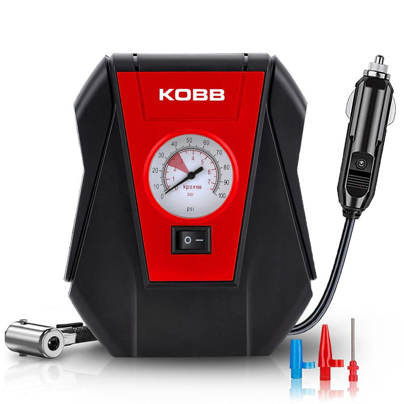 KOBB KB100 12Volt 100 PSI Analoq Ekran Hava Təkər Doldurma Pompası
