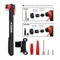 KOBB KB21 87 PSI Bisiklet Lastik Şişirme Taşınabilir Mini El Pompası + Bisiklet Montaj Aparatı - Onivias