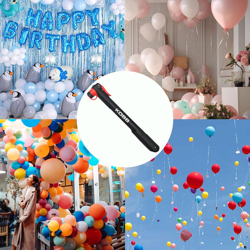 KOBB KB21 87 PSI Bisiklet Lastik Şişirme Taşınabilir Mini El Pompası + Bisiklet Montaj Aparatı - Onivias