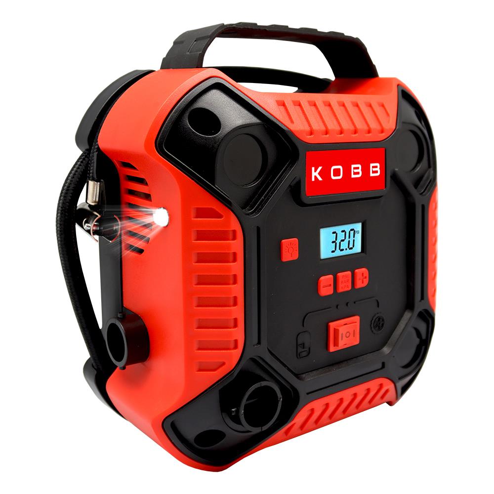 KOBB KB250 12Volt 160 PSI Dijital Basınç Göstergeli Lastik & Yatak Şişirme Pompası - Onivias