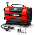 KOBB KB301 12Volt 220Volt 150 PSI Ayarlanabilir Dijital Basınç Göstergeli Lastik ve Yatak Şişirme Pompası - Onivias