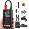 KOBB KB412 Li - ion Şarjlı 150 PSI Dijital Göstergeli Akıllı Lastik Şişirme Pompası+ Powerbank + SOS + Led Lamba - Onivias