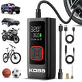 KOBB KB426 12V / Şarjlı Li - ion 150 PSI Dijital Göstergeli Akıllı Lastik Şişirme Pompası+ Powerbank + SOS + Led Lamba - Onivias