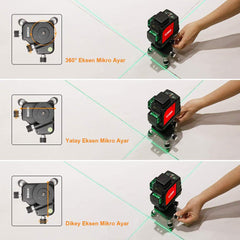 KOBB KBL2 Üç Eksenli Hassas Ayarlanabilir Lazer Hizalama Tripodu - Onivias