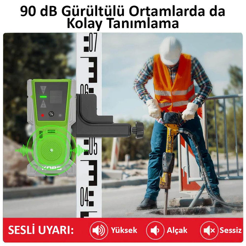 KOBB KBL8RG 60M Lazer Hizalama Detektoru