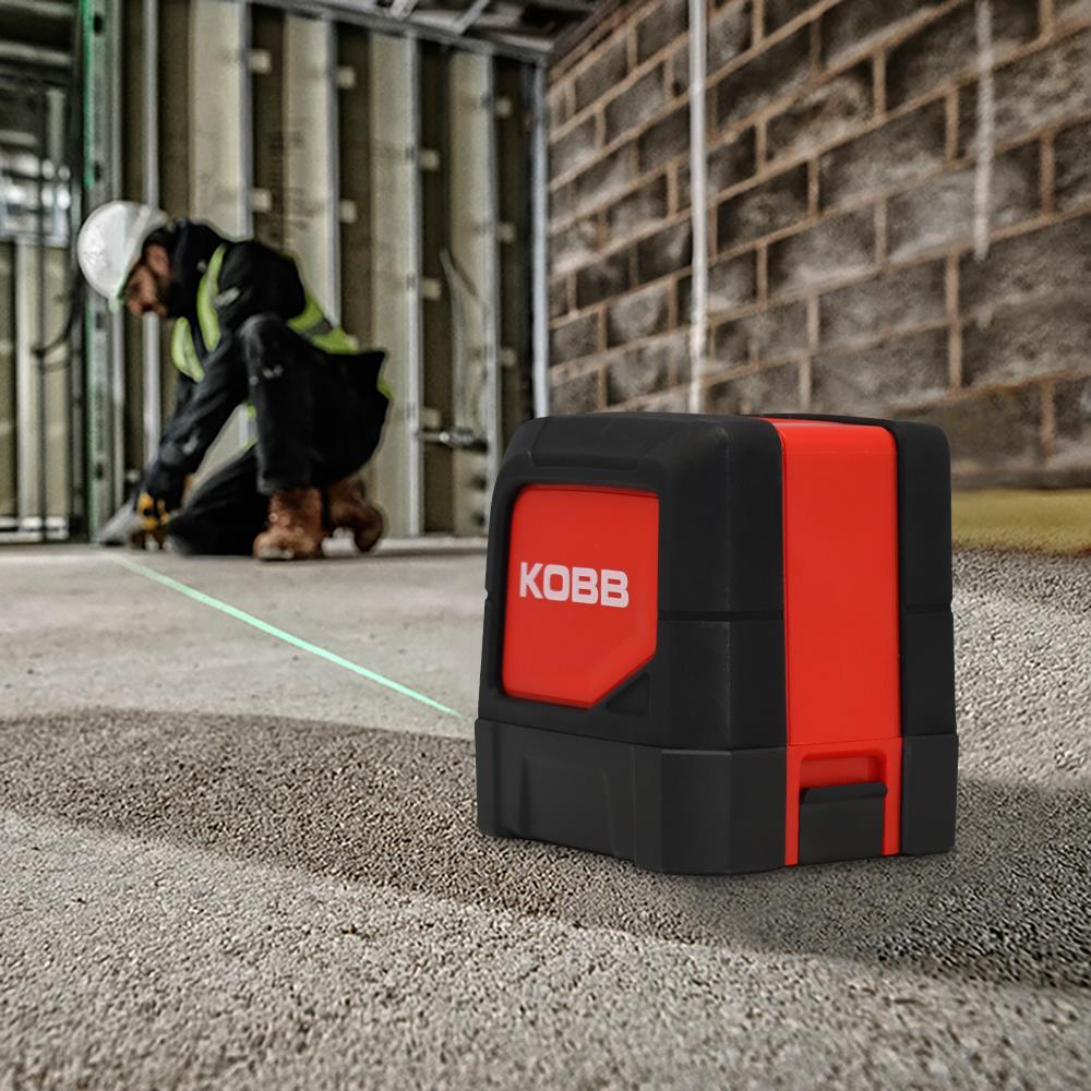 KOBB KBL91G 30 Metre Profesyonel Yatay ve Dikey Otomatik Hizalamalı Yeşil Çapraz Çizgi Lazer Distomat - Onivias