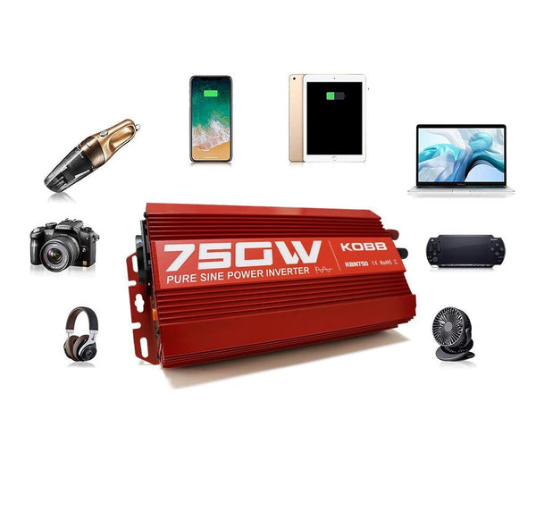KOBB KBN750 12V/220V 750Watt Tam Sinüs Dönüştürücü İnvertör - Onivias