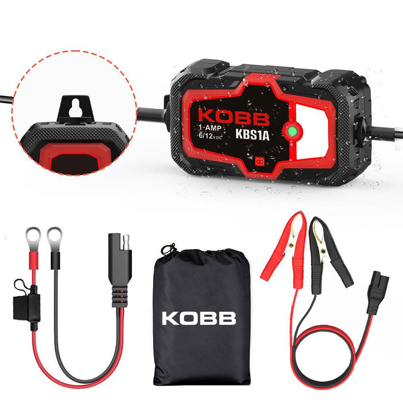 KOBB KBS1A 6V/12V 30Ah Ağıllı Batareya Doldurma Cihazı və Batareyaya Baxım / Desulfator
