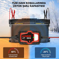 KOBB KBS1A 6V/12V 30Ah Akıllı Akü Şarj ve Akü Bakım / Desülfatör - Onivias