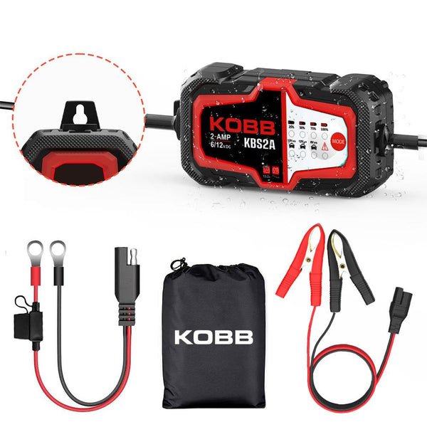 KOBB KBS2A 6V/12V 60Ah Akıllı Akü Şarj ve Akü Bakım / Desülfatör - Onivias