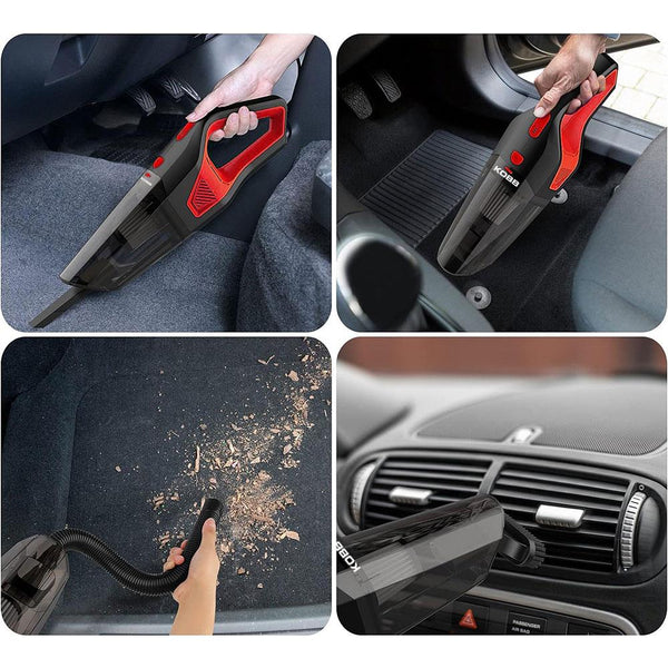 KOBB KBV12 12Volt/120Watt Araç Süpürgesi + 5 Parça Aksesuar Seti + Taşıma Çantası - Onivias