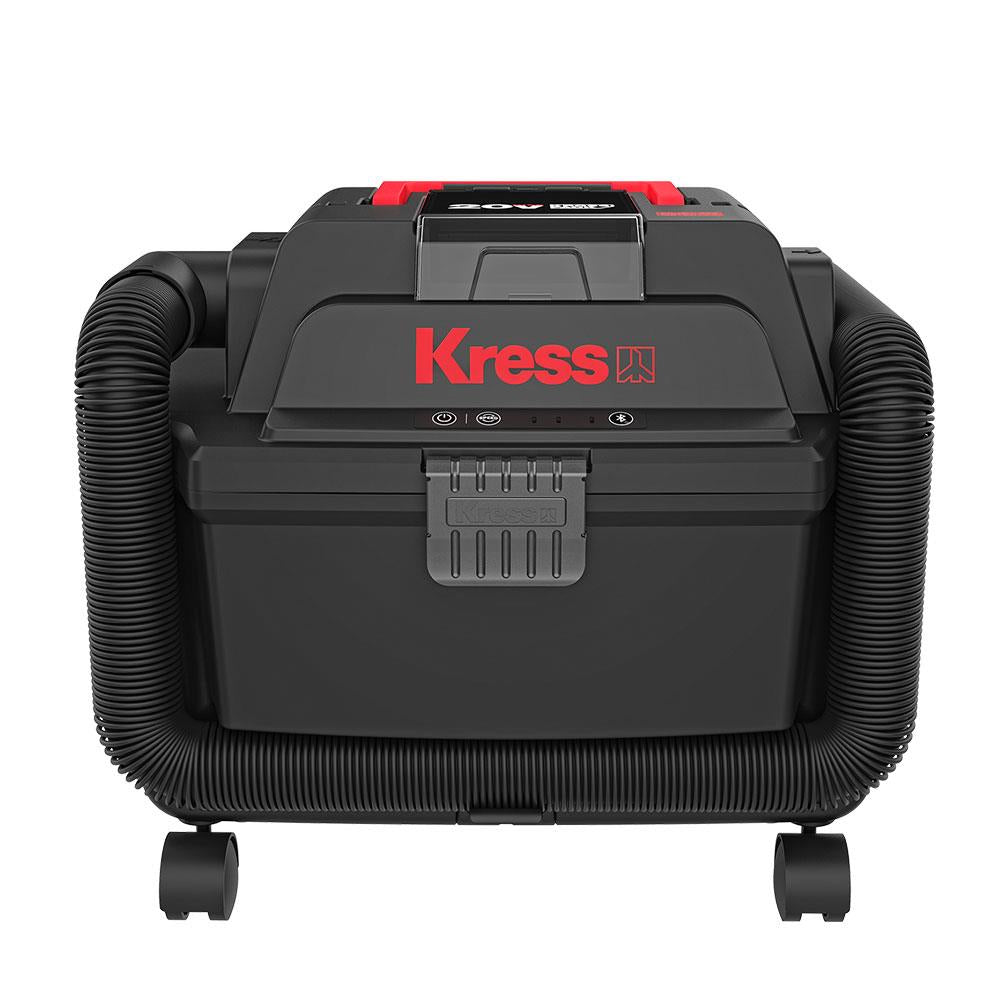 Kress KH035.9 20Volt 250W/17Kpa Flexi Esnek Hortumlu Şarjlı Islak/Kuru Süpürge & Üfleme (Akü Dahil Değildir) - Onivias