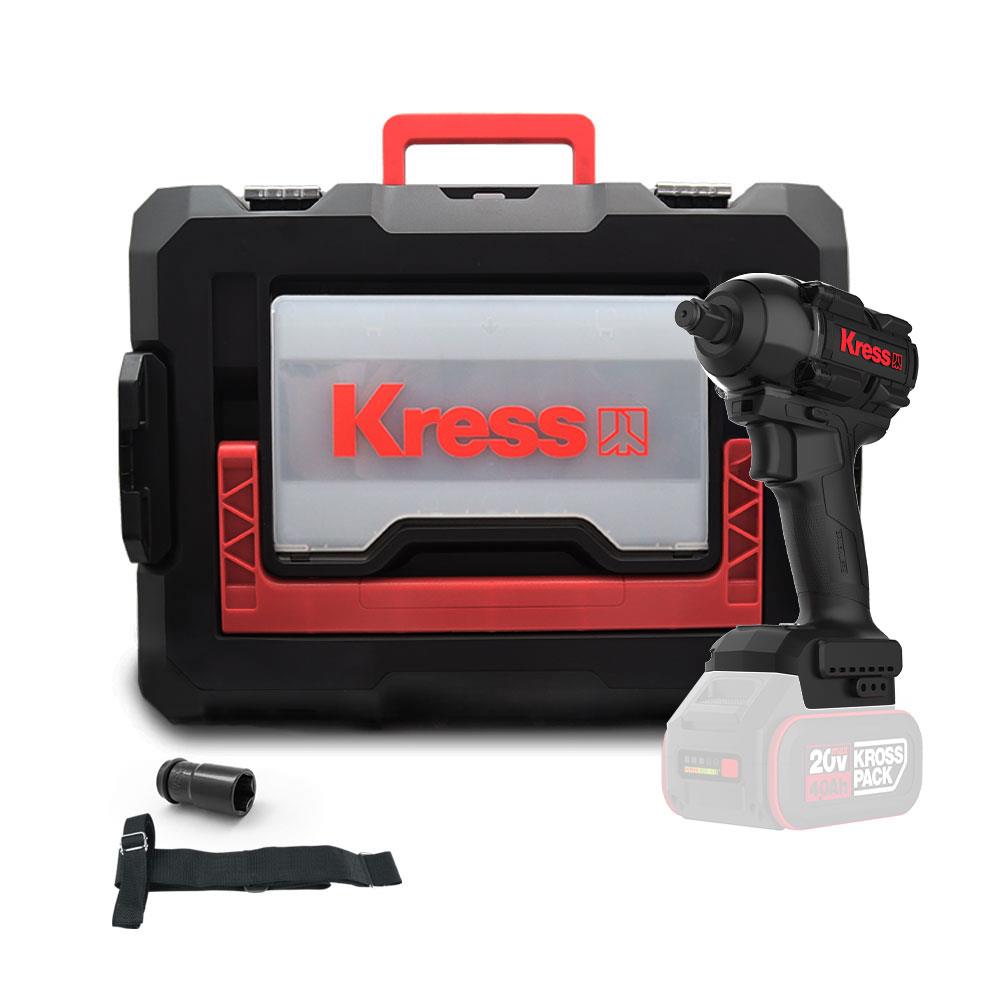 Kress KH275.91 20Volt 500Nm Kömürsüz Profesyonel Şarjlı Somun Sıkma (Akü Dahil Değildir) - Onivias