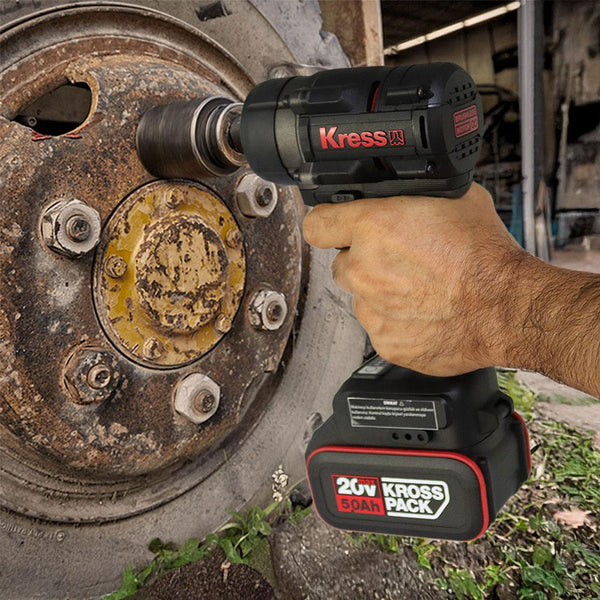 Kress KH276.91 20Volt 700/850Nm Kömürsüz Profesyonel Şarjlı Somun Sıkma (Akü Dahil Değildir) - Onivias