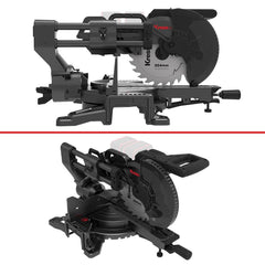 Kress KH483.9 40Volt 1400W 254MM Kömürsüz Kızaklı Bluetooth Bağlantılı Profesyonel Gönye Kesme (Akü Dahil Değildir) - Onivias